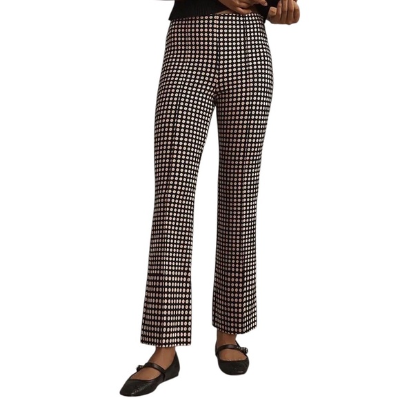 Anthropologie Pants - Anthropologie The Margot Kick-Flare Cropped Pants size L like new condition